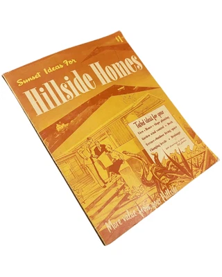 Sunset Magazine, Mid-century Modern / Sunset Ideas for Hillside Homes 1st 1953 - Image 1 of 4