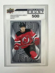 2024-25 Upper Deck Series 2 Seamus Casey Pop 500 Rookie - Picture 1 of 2