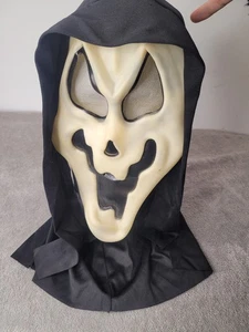 Scream Ghost Gesichtsmaske Ostern Unlimited Glow In The Dark 8511 9206WAL Halloween - Bild 1 von 6