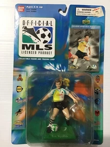 1996 Bandai Eric Wynalda Actionfigur, 4" groß neu im Paket, SJ Clash MLS - Bild 1 von 5