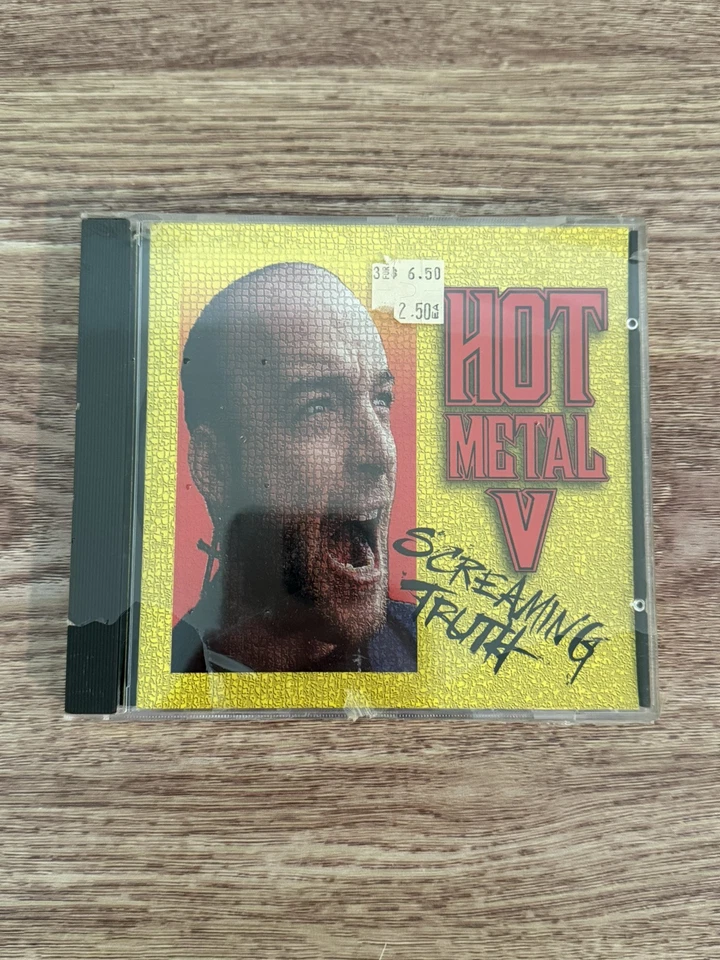 Hot Metal V - Screaming Truth CD 1993 Intense Records USA Fld9450 Nimbus