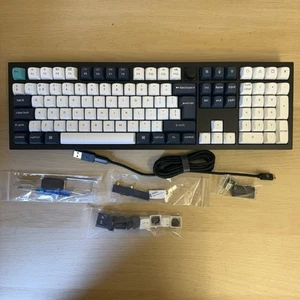 Keychron Wireless Mechanical Keyboard Q6Max Swappable RGB Brown switch Q6M-M3-UK - Photo 1/4
