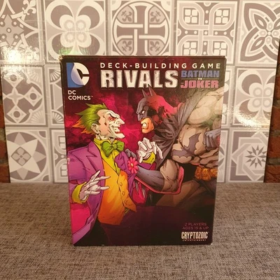 DC COMICS Rivals Batman Vs Joker Deck-Building Game - 100% Complete - Image 1 of 4