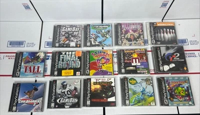 PS1 Sony PlayStation 1 Juego Surtido Lote 14 Juegos - ENVÍO EL MISMO DÍA - GARANTÍA Foto 1 de 4