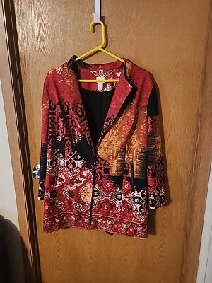 Chaqueta Blazer Mujer CHICO’S TALLA 3 Foto 1 de 4