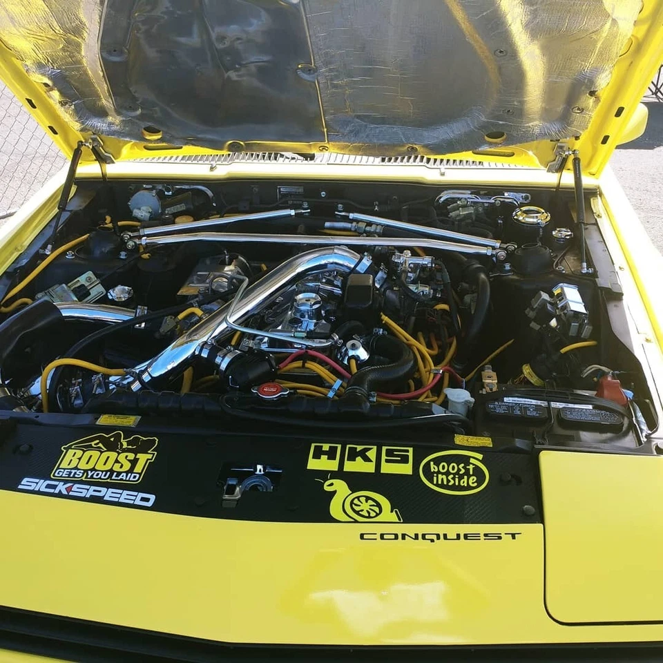 Placa de refrigeración del radiador Mitsubishi Starion Conquest panel de desviación de aire - Motocam Foto 1 de 4