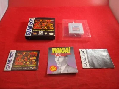 WWF Raw Nintendo Game Boy COMPLETE w/ Box manual game WORKS! - Image 1 of 4