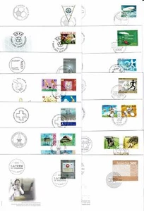 2004 SVIZZERA 25 BUSTE FDC - ANNATA COMPLETA ( 35 VALORI + 3 BF ) MF108948 - Imagen 1 de 3