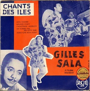 GILLES SALA "CHANTS DES ILES" BIGUINES EP 1956 RCA 75.088 - Bild 1 von 2