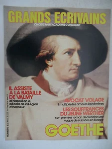 Goethe - Große Schriftsteller Goncourt: Heft Nr. 62 - Bild 1 von 1