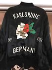 SOUVENIR JACKET KARLSRUHE GERMANY 1959-1960 ENGINEER SHARP SHOOTER 620 ENG. CO.