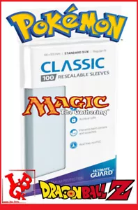 Pochettes Protection Cartes x 100 CLASSIC 66X93 Protege Magic Pokemon REFERMABLE - Imagen 1 de 3