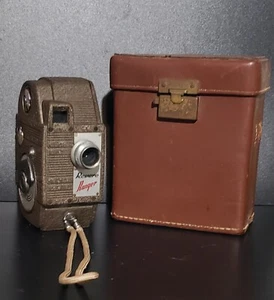 1940s Vintage The Revere Model 8 Regular 8mm Movie Camera With Case - Picture 1 of 8