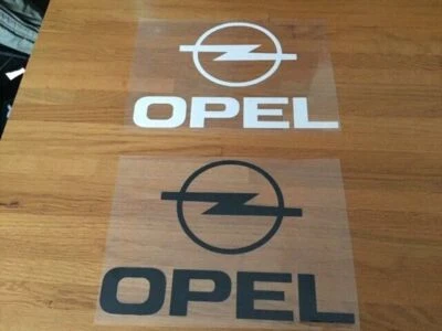 OPEL PATCH FLOCAGE PUBLICITAIRE - 21 CM PAR 14 CM