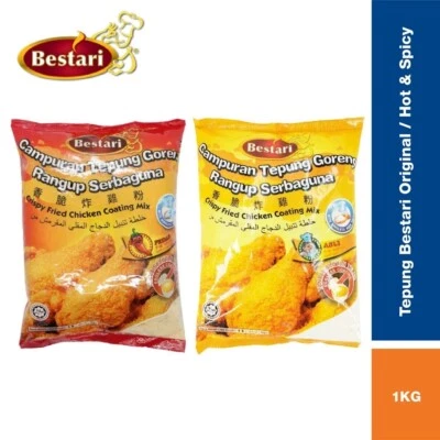 BESTARI FRIED CHICKEN COATING MIX 1KG ORIGINAL - Image 1 of 4