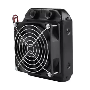 Cobre de refrigeración por agua para PC de 90 mm + 8 tubos + intercambiador de calor de ventilador CPU disipador de calor apto - Imagen 1 de 7