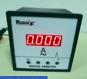 Rudolf R-DM200-A96 Digitalamperemeter Klasse 1.0 5A 220VAC Fuji Bridex Singapur - Bild 1 von 20