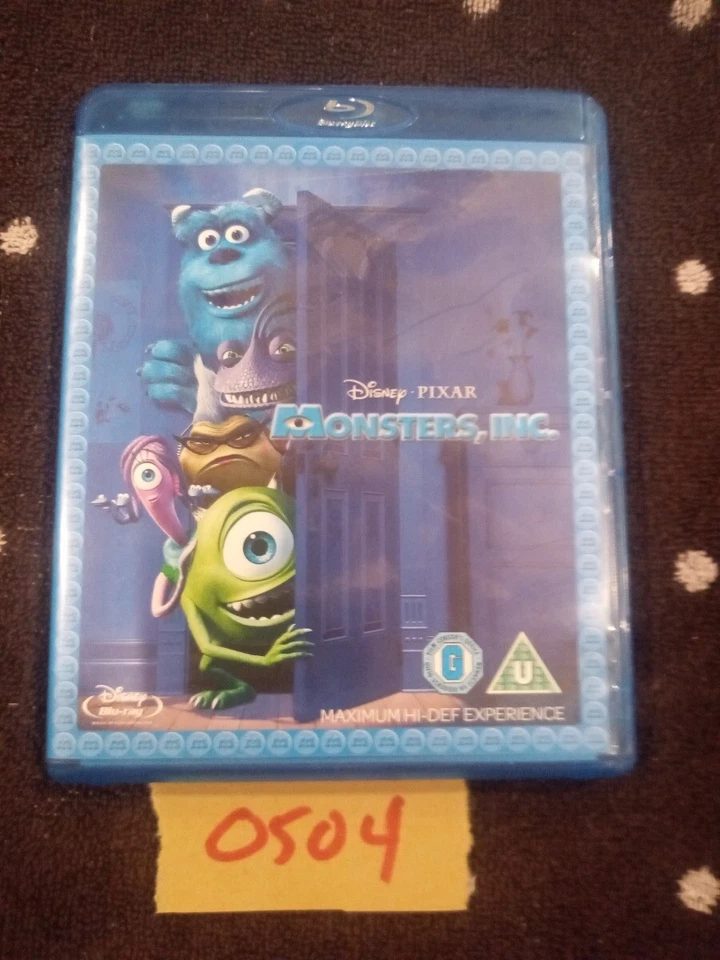 Monsters, Inc. Blu-Ray / U.K. Version / 2-Discs / Disney / Pixar / Billy Crystal - Image 1 of 1