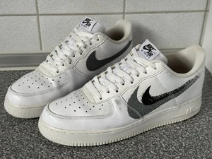 NIKE AIR FORCE 1 LOW ´07 SPRAY PAINT SWOOSH FD0660-100 2022 US 12 EUR 46 - Bild 1 von 18