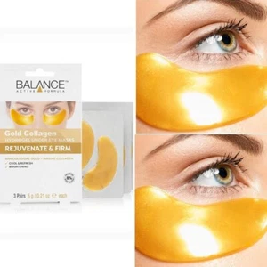 Gold Collagen Hydrogel Under Eye Masks °Set 3 pairs - Picture 1 of 5