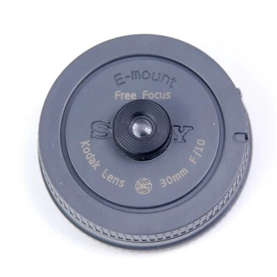 E Mount Body Cap Lens Pancake Kodak 32mm f10 Lens for Sony E Mirrorless - Image 1 of 3