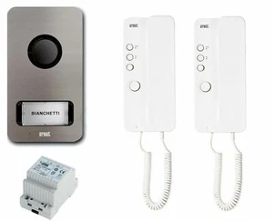 OFFERTA Kit citofonico Bifamiliare Urmet 2 famiglie kit citofono Urmet 1122/602 - Foto 1 di 5