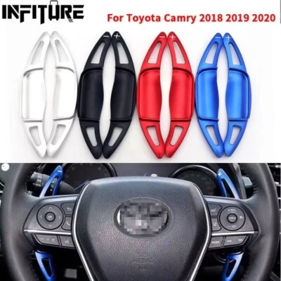 Steering Wheel Paddle Shifter Extension For Toyota Camry Corolla Avalon 2018-20 Foto 1 de 4