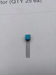 MPSA06 Si NPN Low Power Transistor (QTY 25 ea)O38 - Picture 1 of 3