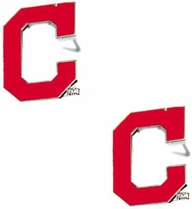 Cleveland Guardians MLB Team Logo Post Earrings - Picture 1 of 1