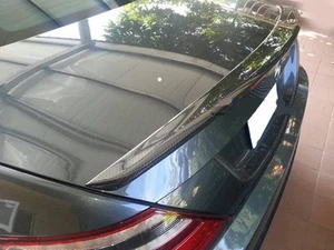 Alerón labial de carbono cubierta maletero Mercedes R172 A SLK200 SLK250 SLK350 2011-2015 - Imagen 1 de 3