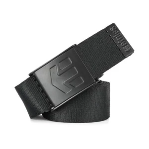 Etnies Staplez Ceinture Toile - Noir/Noir - Imagen 1 de 3