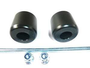 YAMAHA MT10 2016-2025 FRONT WHEEL AXLE CRASH PROTECTORS MUSHROOMS SLIDERS OGGYS - Picture 1 of 8