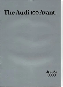 AUDI 100 AVANT brochure - 1977-78 - mint condition - Picture 1 of 7