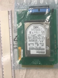 IBM Travel star Harder Driver Model DARA-20600 With Motorola Disk Mounting Card - Picture 1 of 5