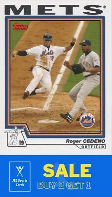 2004 Topps #490 Roger Cedeno - Image 1 of 2