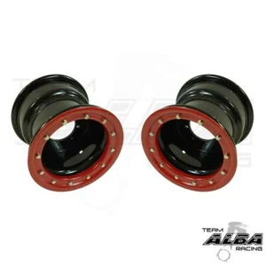 TRX 350EX 250EX Rear Wheels Beadlock 10x8 3+5 4/110 Alba Racing BR - Picture 1 of 3