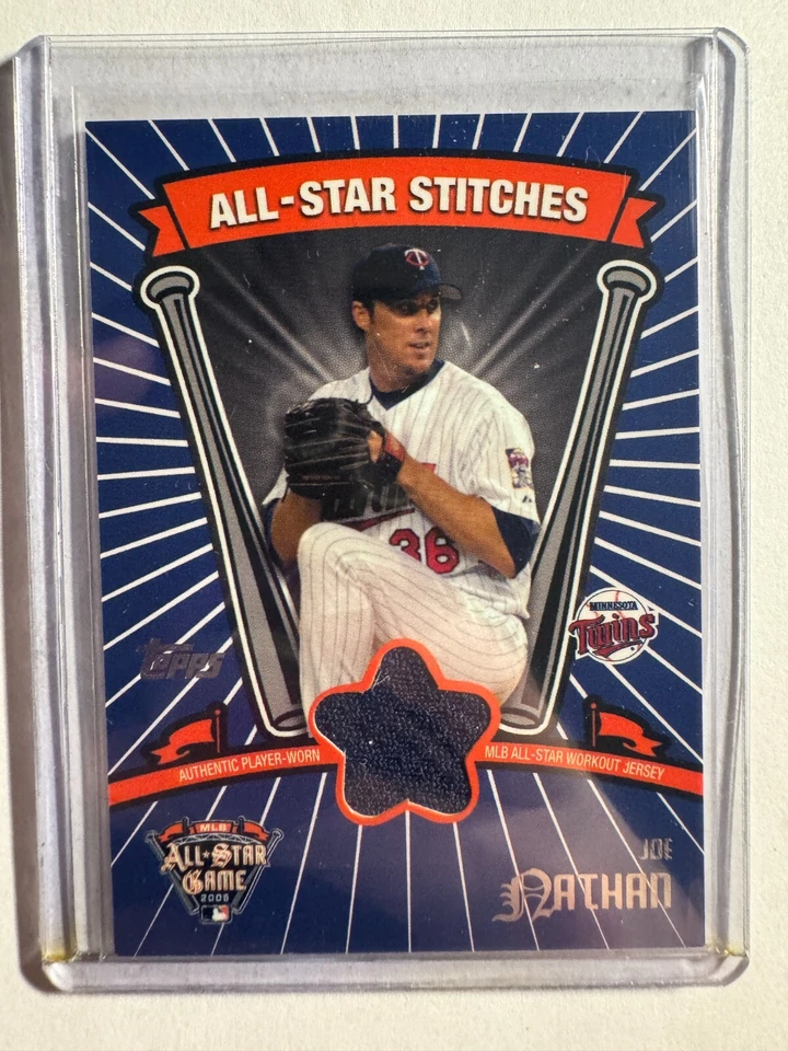 K249,636 - 2005 Topps Update All-Star Stitches #JN Joe Nathan D - Image 1 of 1