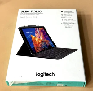 Funda con teclado Logitech Slim Folio para iPad Air 10,5" (3.ª generación 2019) 920-009482 - Imagen 1 de 8