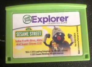 LeapFrog LeapPad Explorer Learning: Sesame Street Friends, Leap Pad 2 3 GS XDI U - Picture 1 of 3