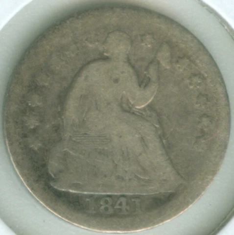 1841 Liberty Seated Silver Half Dime (176) Cover