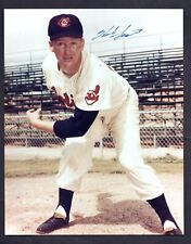 Herb Score Signed Autographed 8x10 Photo Cleveland Indians FREE SHIPPING