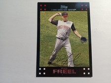 2007 Topps Baseball Red Back #566 Ryan Freel Cincinnati Reds