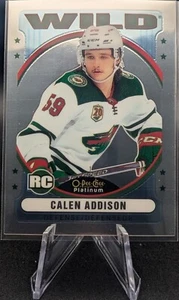 2021-22 O-PEE-CHEE PLATINUM CALEN ADDISON RC R-73 MINNESOTA WILD - Picture 1 of 2