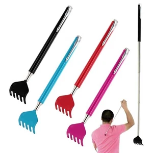 36cm Portable Extendable Back Scratcher with Handy Pen Style Pocket Clip Adults - Picture 1 of 39