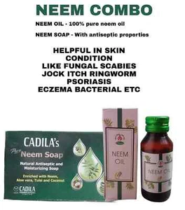 ANTI SCABIES KILLS SCABIES MITES AND EGGS COMPLETE ERADICATION OIL & SOAP COMBO - Picture 1 of 2