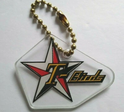  Rollergames T-Birds Pinball Keychain Roller Derby Sports Team 1990 Vintage - Image 1 of 3