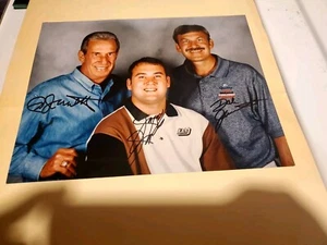 DALE+NED+Jason 8x10 Autographed Family Photo ( HAND SIGNED ) RARE - Picture 1 of 1