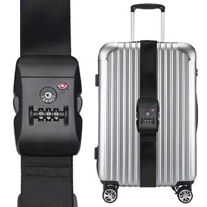 Gepäckband mit integriertem drei Zifferblatt TSA COMBILOCK, verstellbar bis zu 1,7 m - Bild 1 von 7