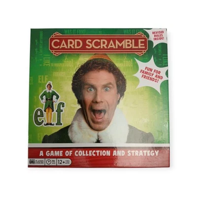 NEW! Christmas Elf Card Scramble Board Game of collection and strategy Buddy - Image 1 of 4