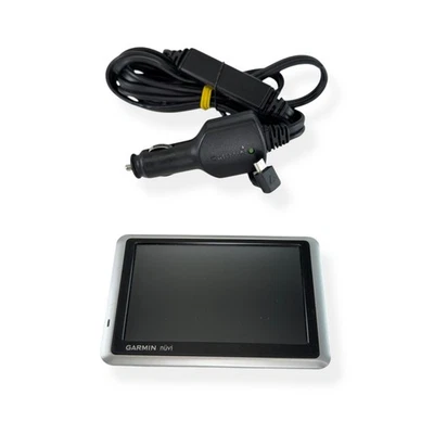 Garmin Nuvi 1350 Portable Car GPS Navigation Black Silver - Image 1 of 4